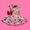 Girls Bow Apple School Dress with Matching Bow - Bowtism